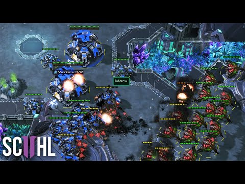The Greatest Starcraft 2 Defense Ever: Maru vs. Reynor