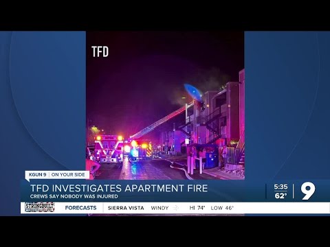 Tucson Fire Department investigating fire at Deerfield Village Apartments