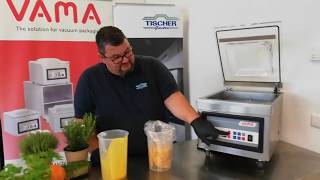 Tischer Gastro - Suppen vakuumieren mit VAMA