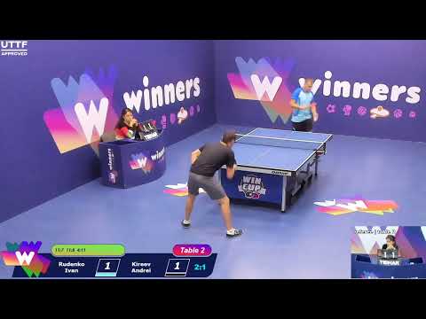 WINners CUP table 2  10.10 Rudenko Ivan - Kireev Andrei  09:00