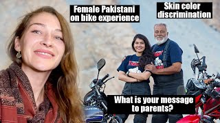 I interviewed Pakistani father-daughter biker duo / SHOCKING answers!