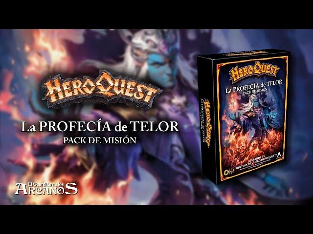Vídeo relacionado con Avalon Hill HeroQuest Prophecy of Telor Quest Pack, Requiere el Sistema de Juego HeroQuest para Jugar