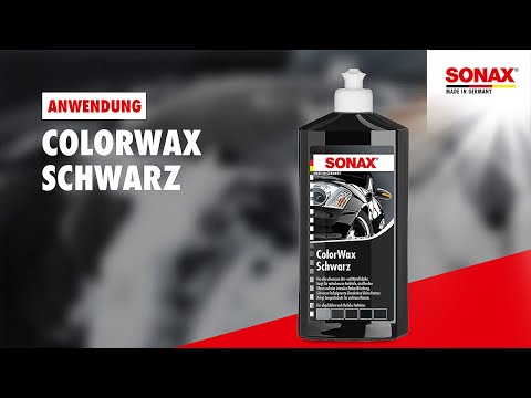 SONAX ColorWax Schwarz