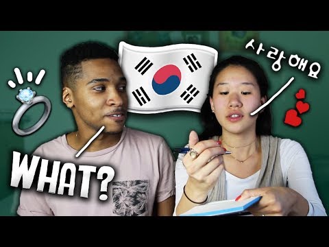 My Girlfriend Teaches Me The Korean Alphabet Video