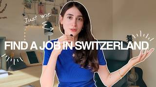 how to find a job in switzerland #switzerland #swisstourism #jobsearch