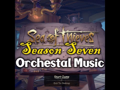 Season 7 Title Menu Music | Orchestral Captains of Adventure Sunrise | Captaincy | Sea of Thieves