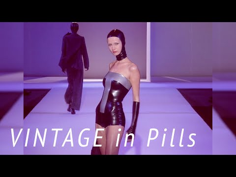 Vintage in Pills THIERRY MUGLER Spring 1999 Paris - Fashion Channel