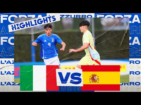 Highlights: Italia-Spagna 0-2 | Under 17 | Amichevole