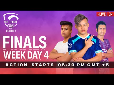 [EN] PMPL South Asia S2 | Finals Day 4  | PUBG MOBILE Pro League 2020