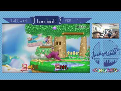 Jax Smash Weekly 5/4/17 - BT(Diddy Kong) Vs Afmbot(Donkey Kong) - Wii U Losers Top 8