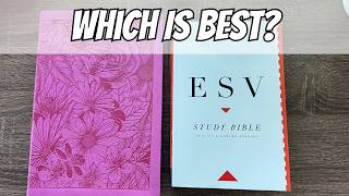 Best Bible For Beginners 2025 | ESV vs NLT