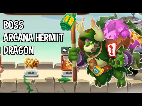 Battle With Arcana Hermit Dragon❗THIS DRAGON IS OP❗