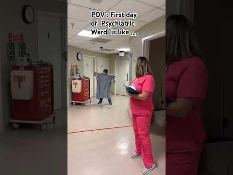 When you went for the first time in psychiatric ward😂 first time posting in psychiatric ward