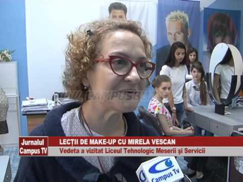 LECTII DE MAKE UP CU MIRELA VESCAN