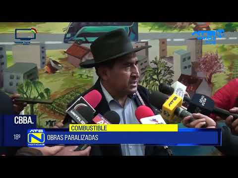 Falta de diésel retrasa obra carretera que conectará Cochabamba, Beni y La Paz