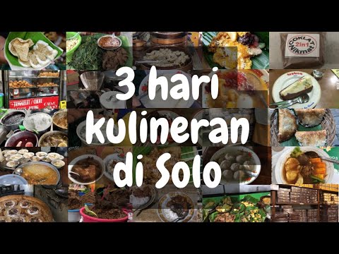 KULINER SOLO YANG TERKENAL ENAK DAN WAJIB KALIAN COBAIN