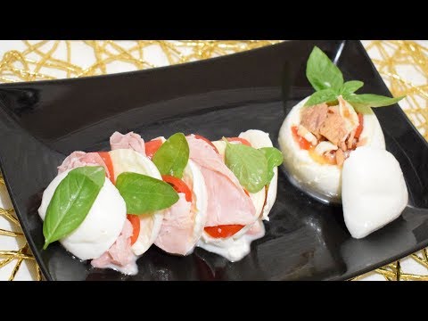 INSALATA CAPRESE antipasti estivi freddi