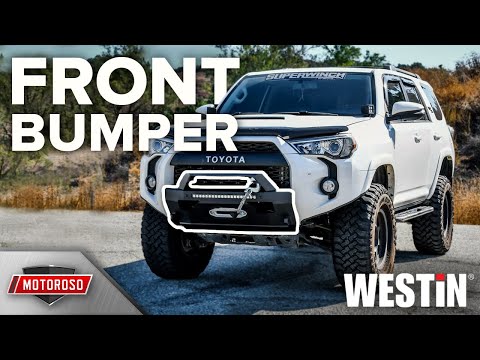 Front Bumper and Winch for the 2014+ 5th Gen 4Runner - Westin Pro-Series and Tiger Shark 9500
