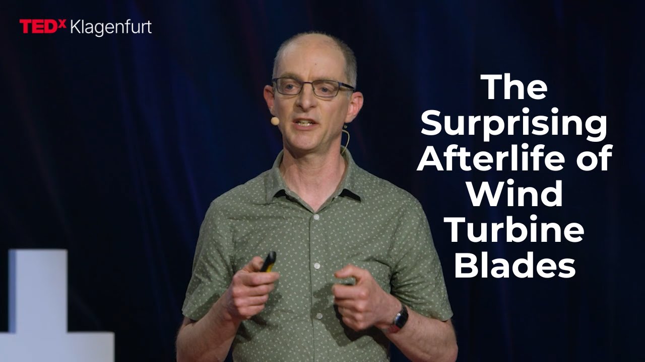 What Happens to Wind Turbine Blades After They Die? | Dr. Paul Leahy | TEDxKlagenfurt