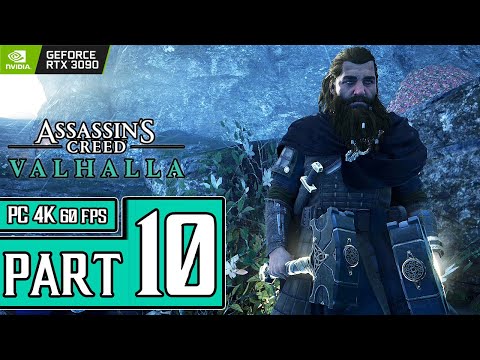 Assassin’s Creed Valhalla Walkthrough PART 10 (PC 4K 60ᶠᵖˢ) Full Game Gameplay No Commentary