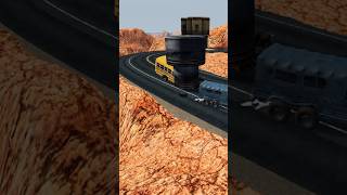 Download lagu Cars vs Gaint Bollards at BeamNG.drive #shorts #gaming mp3