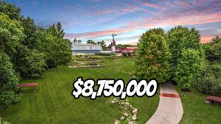 LOOK INSIDE This Insane Ann Arbor Mega Mansion!!