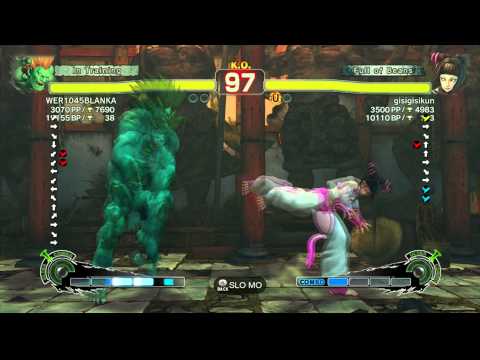 SSFIVAE~ Blanka (WER1045BLANKA)  vs.  Juri (gisigisikun) HD