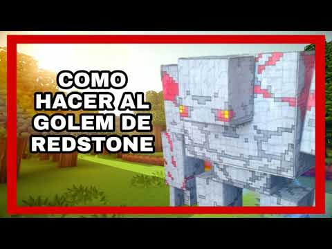 Luis Craft - HOW TO MAKE THE DD REDSTONE GOLEM/ SPECIAL 300 SUBSCRIBERS/ MINECRAFT