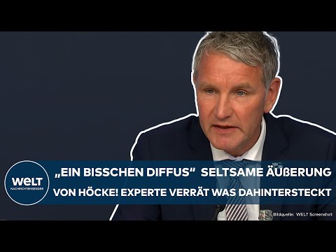 Video Thumbnail: AFD: "Ein bisschen Diffus" Seltsame Äußerung! Experte verrät! Das steckt hinter Höckes Statement