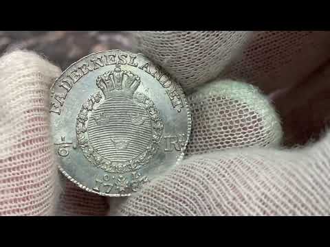 Gustav III, 1/6 Riksdaler 1783 - Ett vackert tekniskt ocirkulerat exemplar från Roberto Delzanno