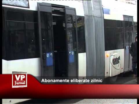 Abonamente eliberate zilnic
