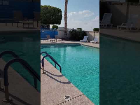 saltwater pool and hot tub