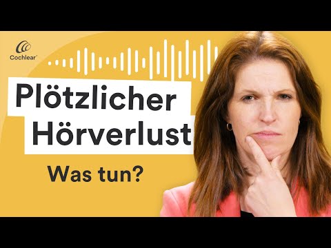 Plötzlicher Hörverlust einseitig - Was tun bei Hörsturz?