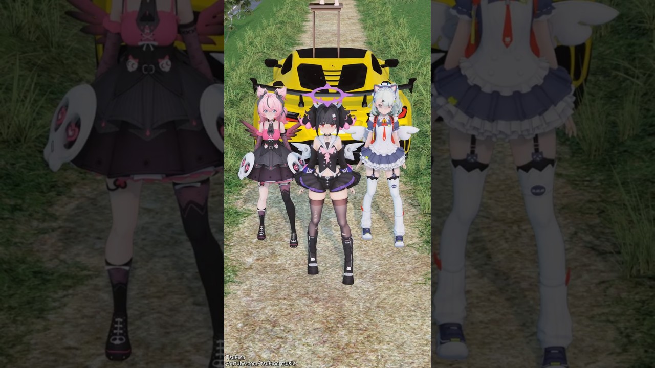 [Zenless Zone Zero] 절대로 차 위에서 춤을 추지 마세요 | Aria, Nangong Yu, Sunna [MMD]