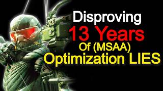 Why MSAA Should Be In EVERY Deferred Renderer | The Incompetence Of Crysis 3's Implementation.