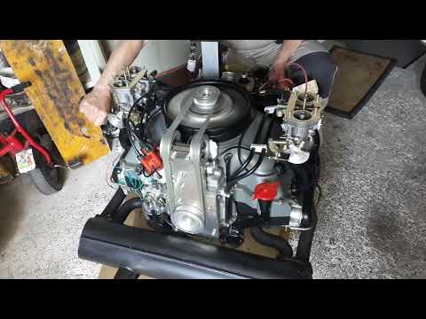 Typ 4 Motor für Käfer mit liegendem Porschegebläse