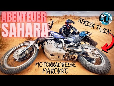 ABENTEUER SAHARA 🐪 aber mit Reiseenduro | Motorradreise Marokko
