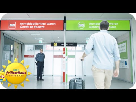 Vorsicht Zoll! Was darf ich mitnehmen und ab wann gibt es Ärger? | SAT.1 Frühstücksfernsehen