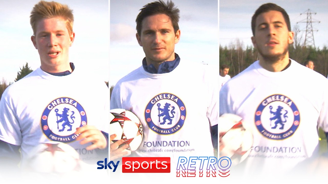 Chelsea Crossbar Challenge with Kevin De Bruyne, Frank Lampard, Eden Hazard, Samuel Eto'o & more