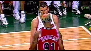 Dennis rodman heated moments 1996 nba finals