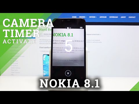 How to Set Camera Timer in NOKIA 8.1 – Activate Camera Countdown