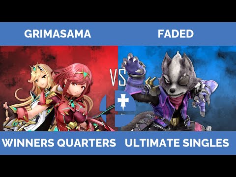 RogaSmash 243: SSBU – Winners Quarters — GrimaSama (Pyra / Mythra, Lucario) vs Faded (Wolf)
