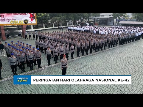 POLDA JABAR LAKSANAKAN UPACARA PERINGATAN HARI OLAHRAGA NASIONAL KE-42
