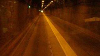 preview picture of video 'PAT Mt. Washington Transit Tunnel Northbound Rear View'