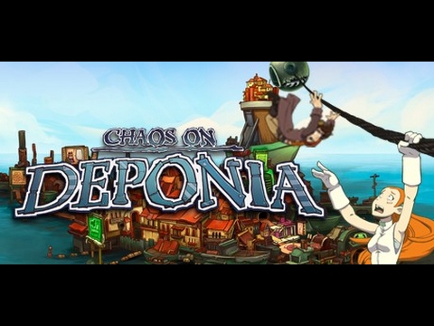 Chaos On Deponia Gameplay Walkthrough Point & Click Adventure NO COMMENTARY