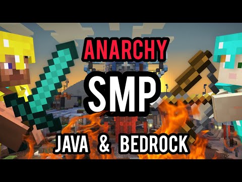 Join SMP Java & Bedrock Edition 1.18 | ANARCHY SMP #minecraft #shorts #smp