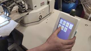 Швейный автомат программируемой строчки Autosew ASM-1960 video
