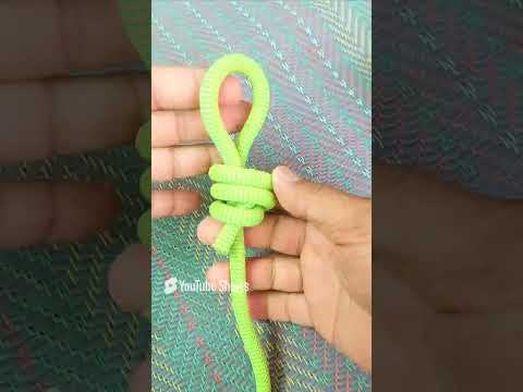 Homemaker use the types of knots 🪢 #diy_kks #diyprojects #kksvideos