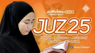 Download lagu Murottal Juz 25 Surat Fushilat sampai Aljasiyah Full Merdu Tadarus Ramadhan 2024 - Ahyani Zakiyani mp3