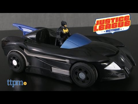 Justice League Action Batman And Transforming Batcycle From Mattel - 